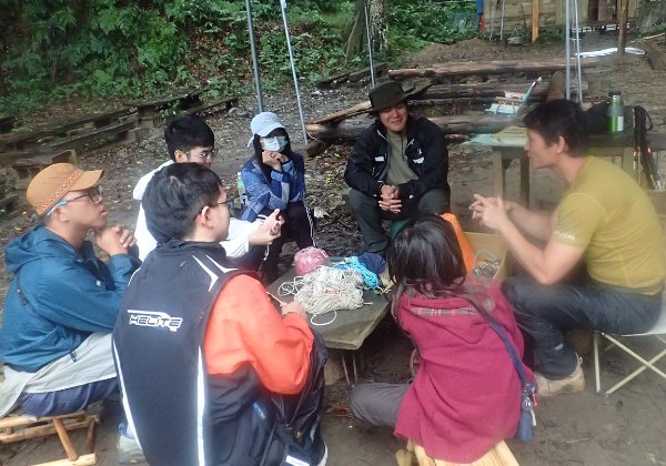 251025野地避難所搭建